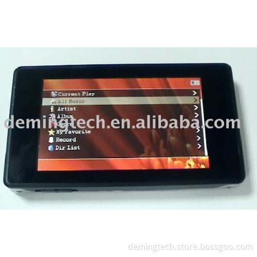 2.8" RMVB wide screen MP4 player